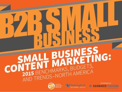 B2B small business content marketing