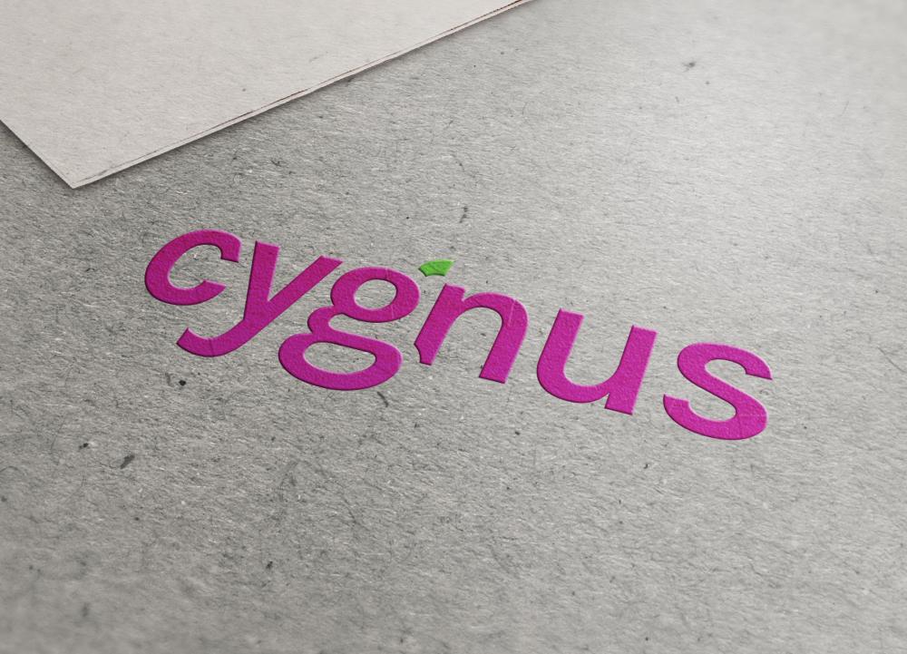 Cygnus logo mockup