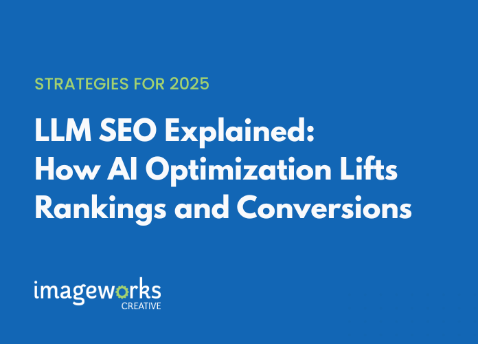 Cover image with blue backdrop and repeated white title text