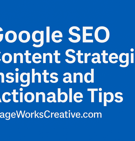 Google Content SEO Proven Strategies From ImageWorks Creative
