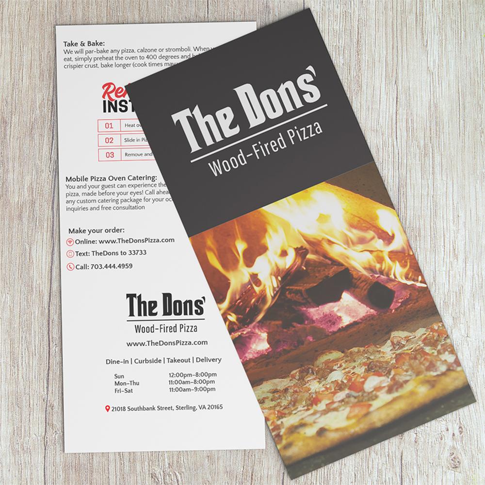 Dons Menu