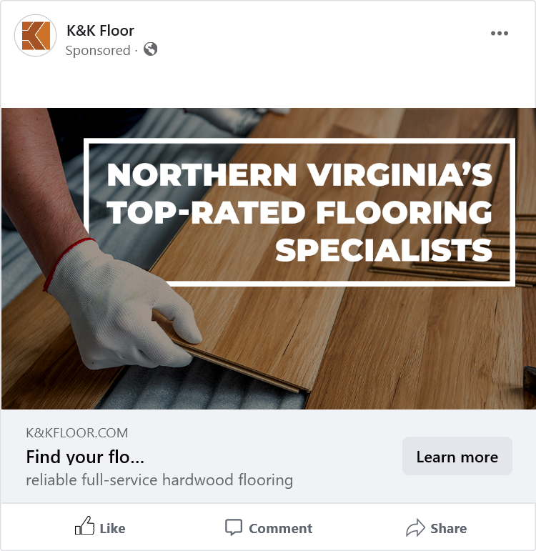 K&K Facebook Ad