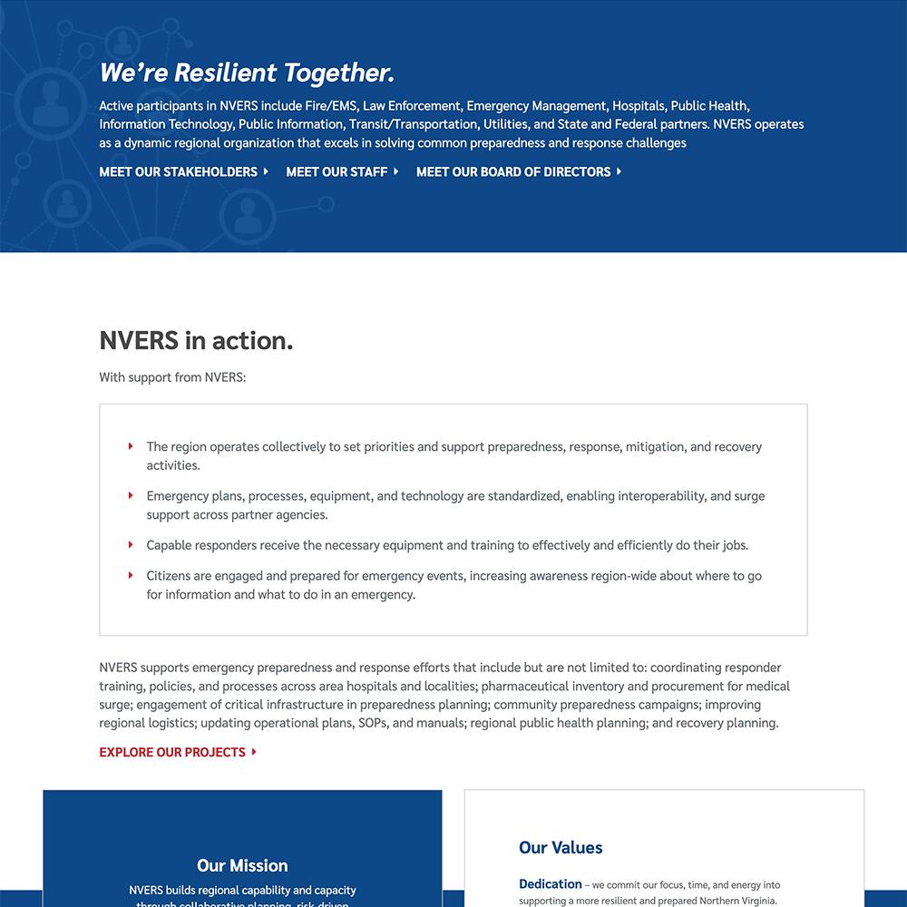 NVERS About page