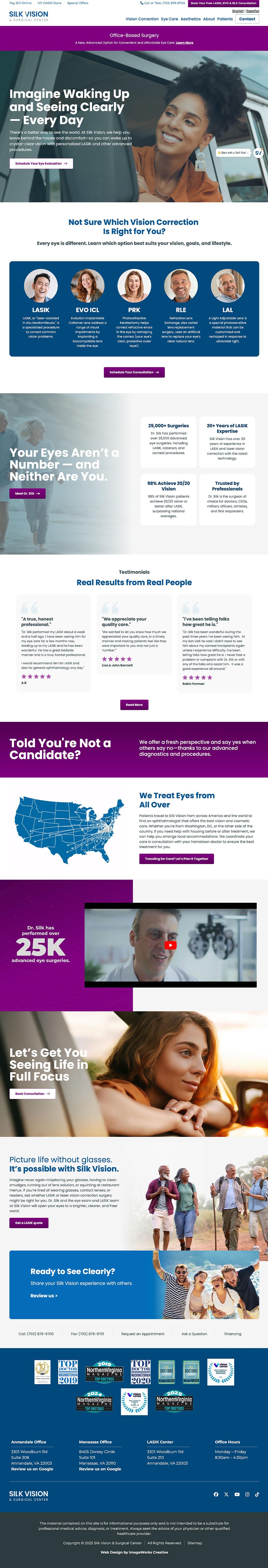Silk Vision Homepage