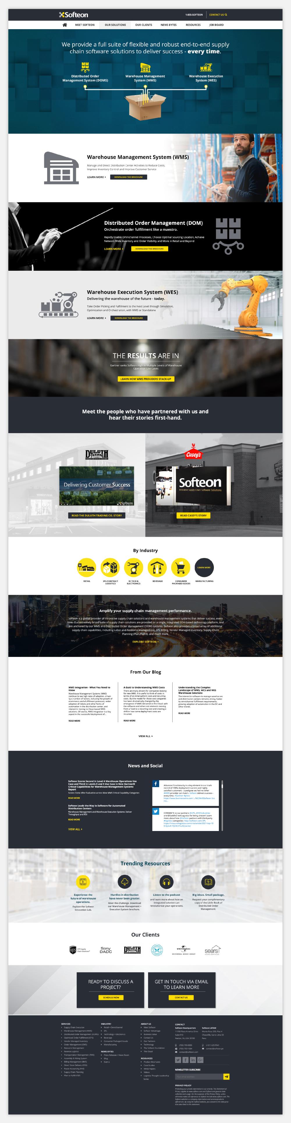 Web Design, Homepage Design