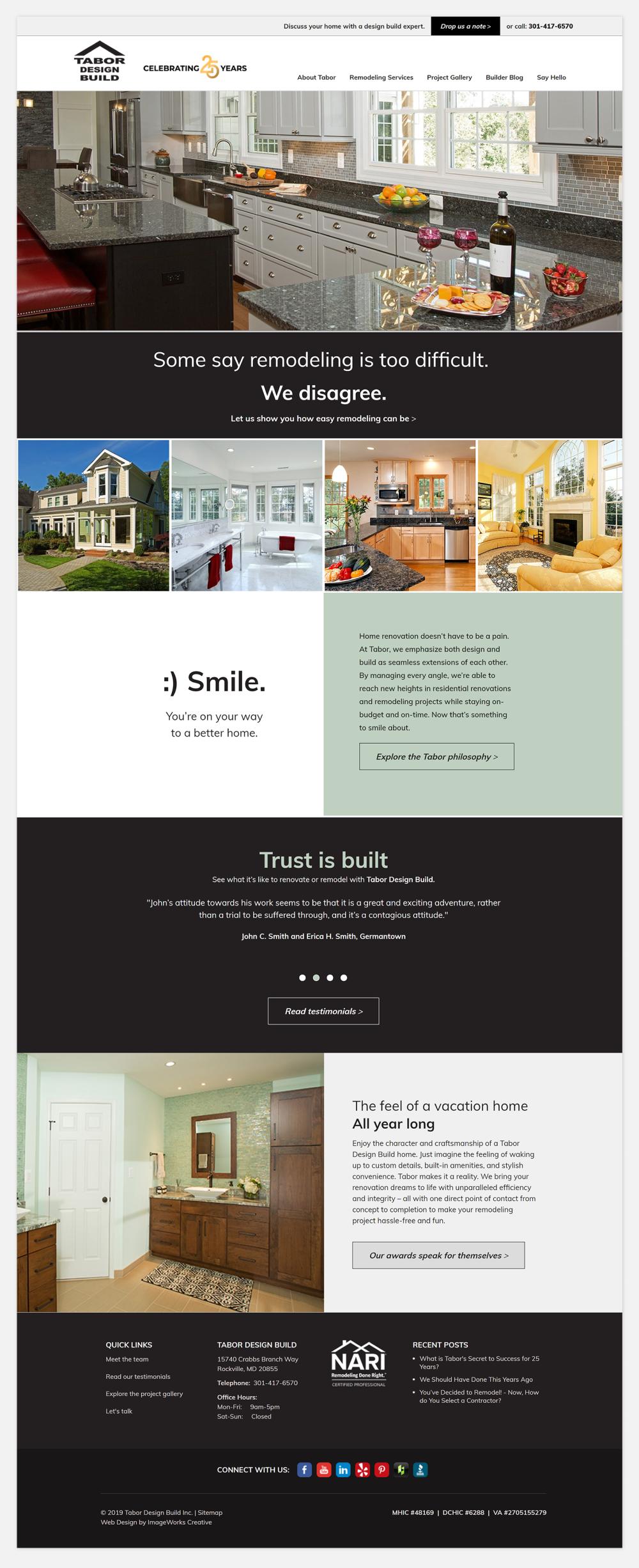 Web Design, Homepage Design