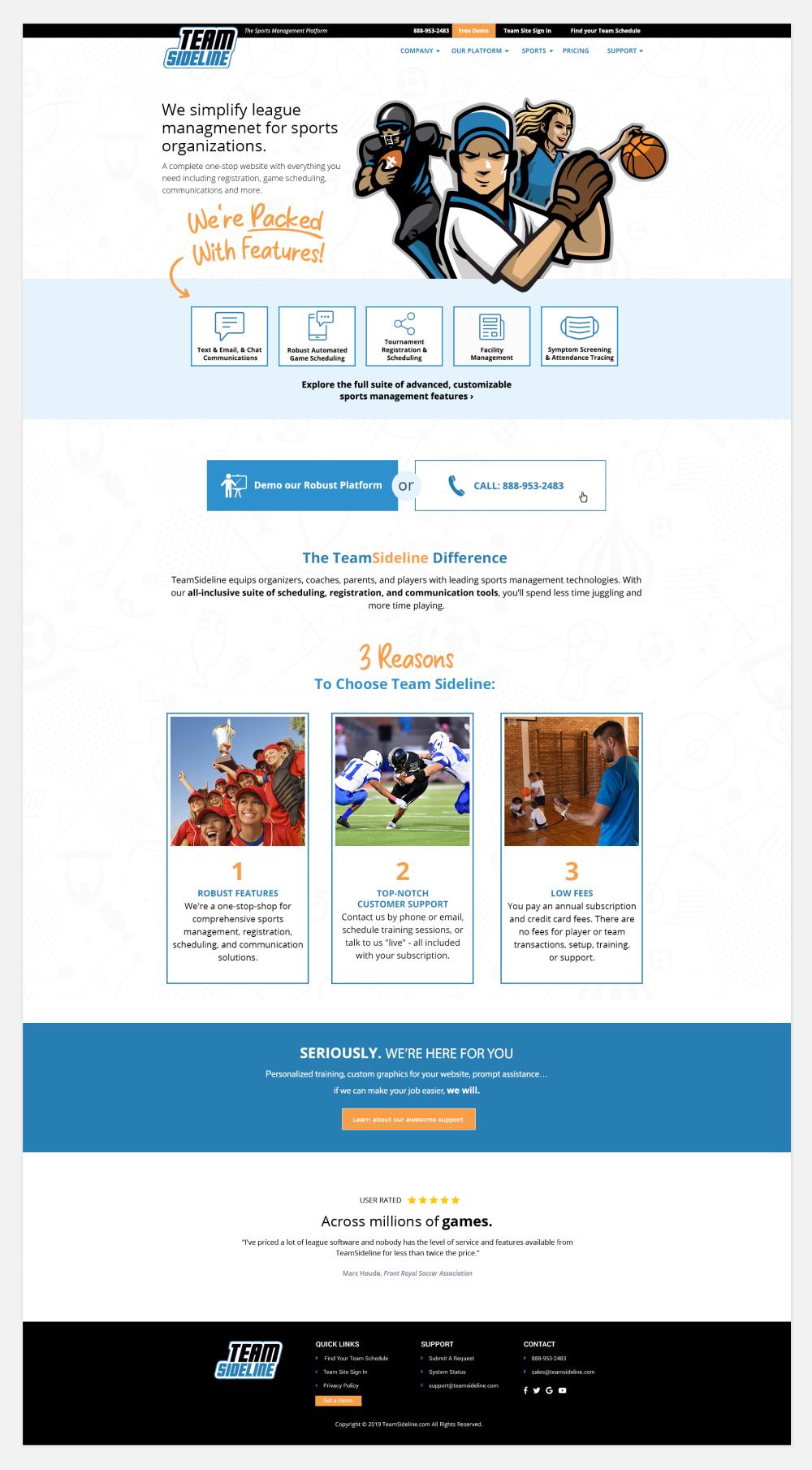 Home Page Design