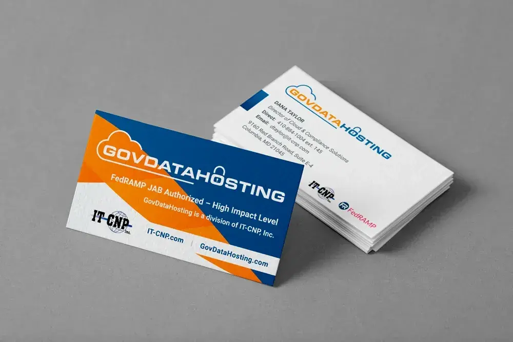 GovDataHosting Business Card