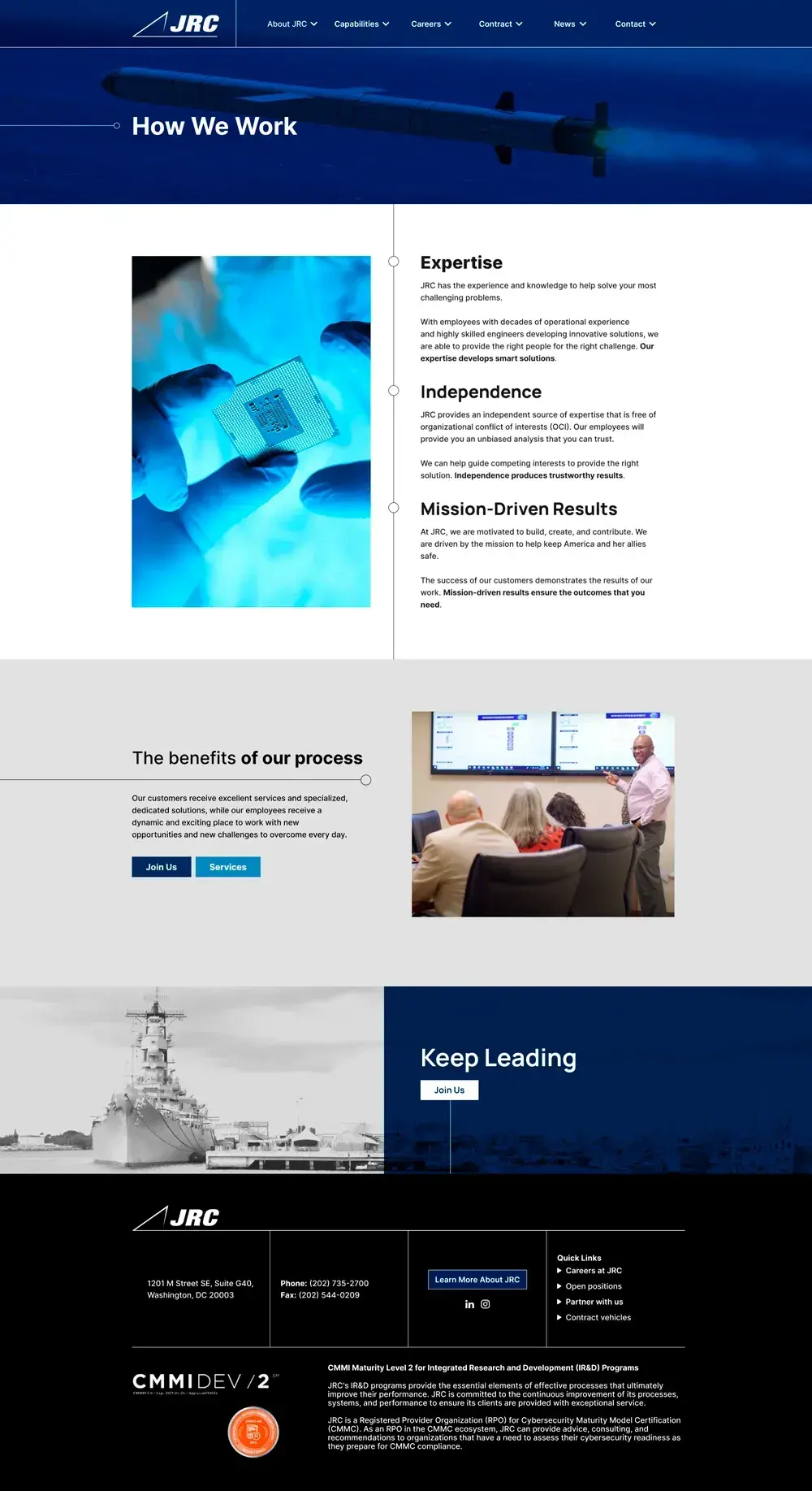 JRC Subpage