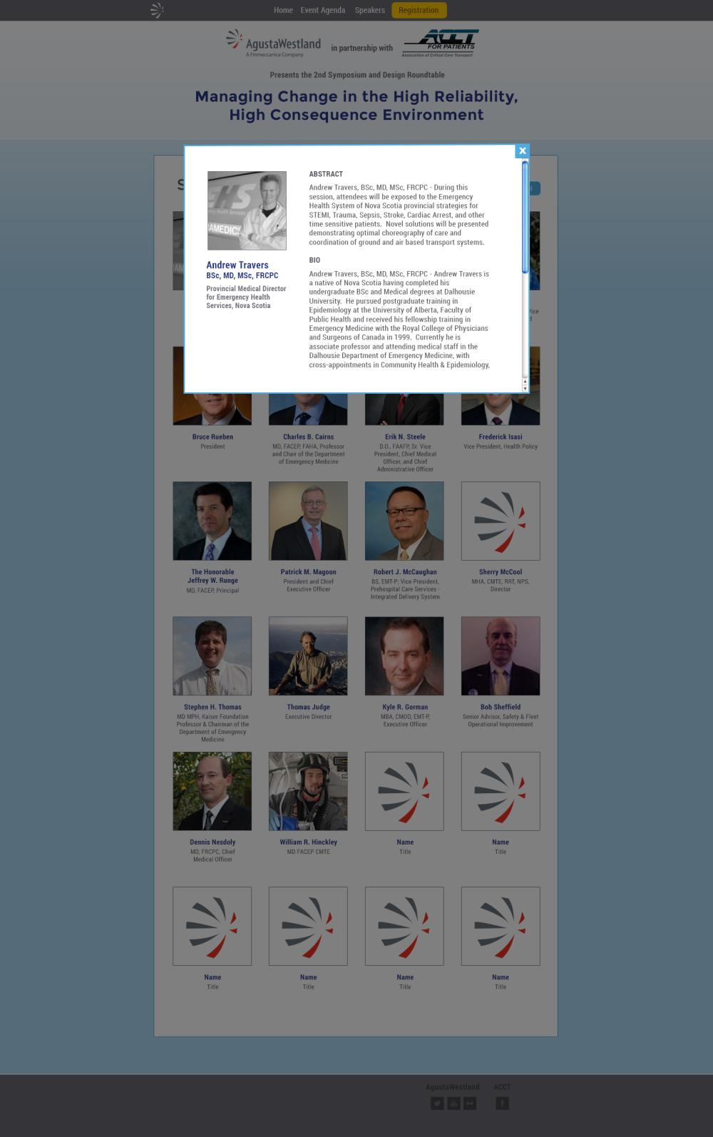 Website mockup
